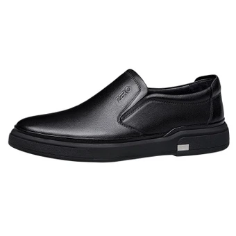 Кожаные туфли ZRO Cow Leather мужские в стиле кэжуал | Китай.рф