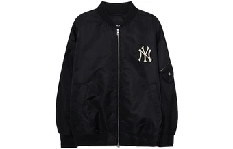 Бомбер MLB New York Yankees с вышивкой черный унисекс | Китай.рф