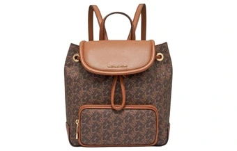 Рюкзак MICHAEL KORS Cara из искусственной кожи, женский, маленький, темно-коричневый | Китай.рф