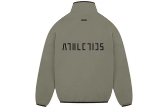 Толстовка Fear of God Athletics полузамок с воротником-стойкой и логотипом | Китай.рф