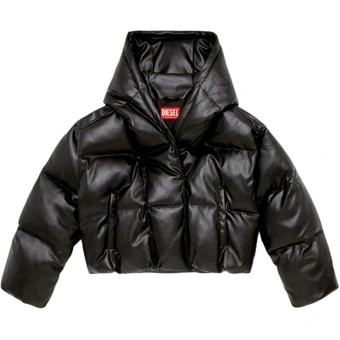 Пуховик Diesel W-Illey женский с капюшоном и стеганым покрытием | Китай.рф