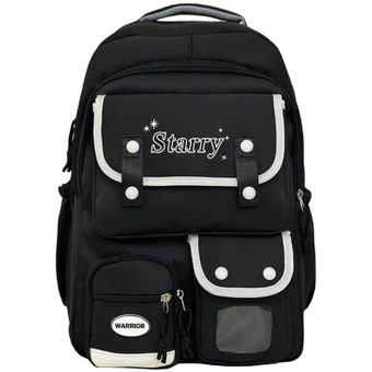Рюкзак Warrior Nylon Backpack Women's Black/White/Blue | Китай.рф
