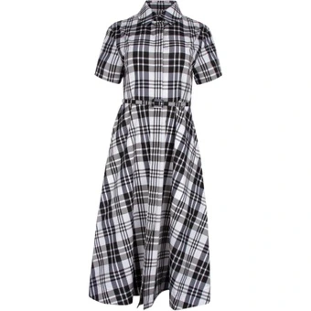 Платье DIOR короткое, черно-белое, женское, коллекция SS23 | Китай.рф