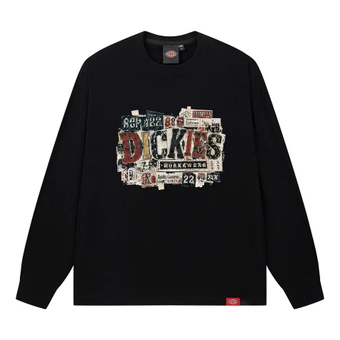 Футболка Dickies с длинным рукавом унисекс оверсайз | Китай.рф