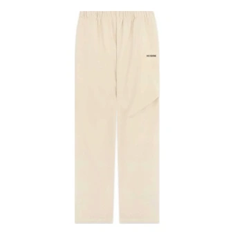 Брюки повседневные WE11DONE Casual Pants прямого кроя, бежевые | Китай.рф