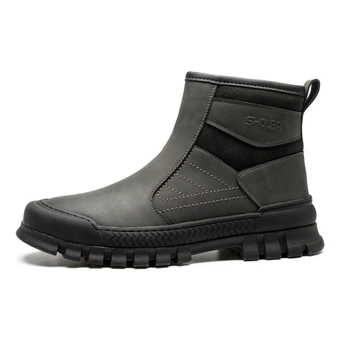 Короткие сапоги SOBB Ankle Boots Men's Black/Brown | Китай.рф
