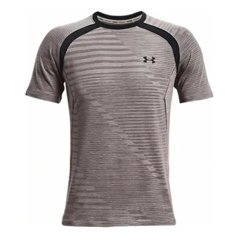 Футболка Under Armour мужская серая с логотипом UA | Китай.рф