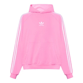 Толстовка Balenciaga x Adidas оверсайз розовая | Китай.рф