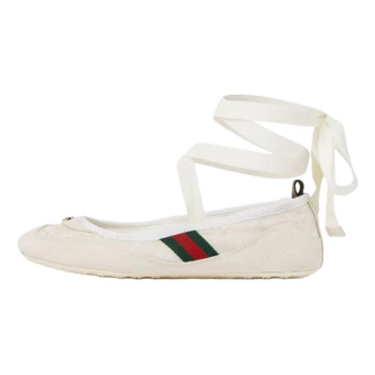 Балетки GUCCI Shift белые женские | Китай.рф