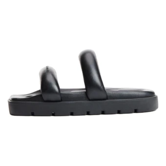 Шлепанцы Alexander Wang Jay из овечьей кожи, женские, черные | Китай.рф