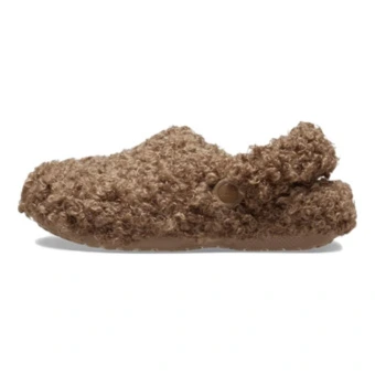 Закрытые тапочки Crocs женские из EVA коричневые | Китай.рф