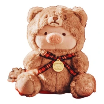 Фигурка плюшевая 52TOYS LuLu Pig Тедди, 14-25 см | Китай.рф