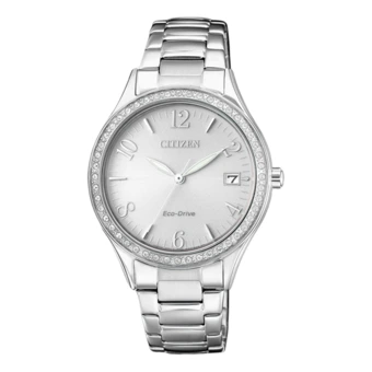 Часы CITIZEN женские с серебристым циферблатом, EO1180-82A | Китай.рф