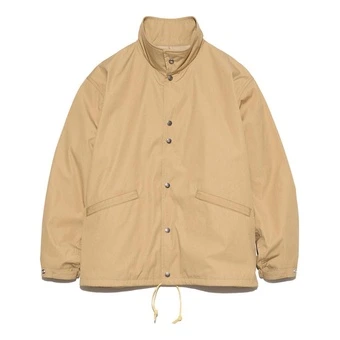 Куртка мужская The North Face Purple Label однотонная бежевая | Китай.рф