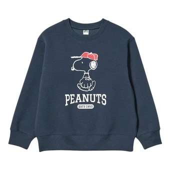 Толстовка UNIQLO X PEANUTS детская с коротким рукавом | Китай.рф