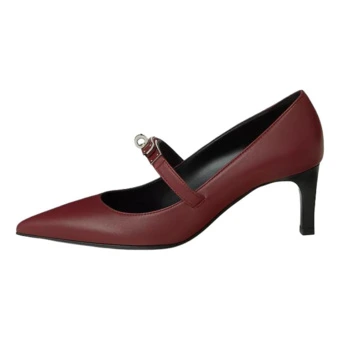 Туфли Мэри Джейн HERMES Kiara красные | Китай.рф