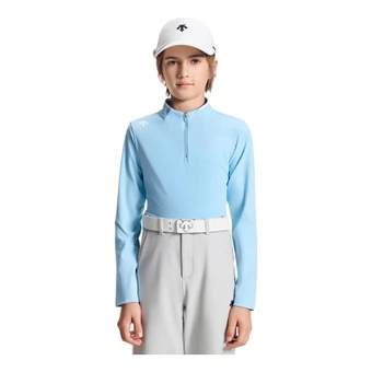 Футболка DESCENTE GOLF для детей с воротником-стойкой | Китай.рф