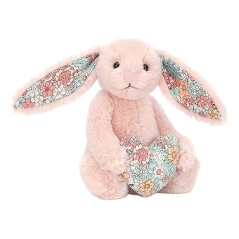 Мягкая игрушка JELLYCAT Зайчик с румяными щечками 15 см | Китай.рф