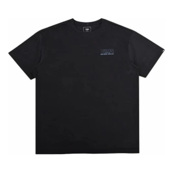 Футболка Vans Custom Classic SS25, мужская, чёрная | Китай.рф