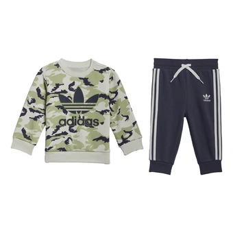 Детский спортивный костюм Adidas Originals Track в серо-зеленой гамме | Китай.рф