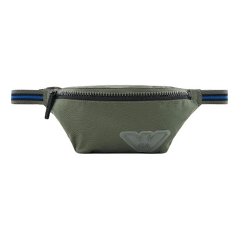 Сумка на пояс EMPORIO ARMANI Nylon Fanny Pack для детей, зеленая | Китай.рф