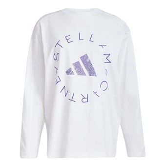 Футболка adidas Stella McCartney SS25 женская, свободного кроя | Китай.рф