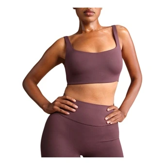 Спортивный бюстгальтер Nike x SKIMS Matte Scoop-Neck женский | Китай.рф