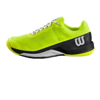 Кроссовки теннисные Wilson Rush Pro 4.0 Comfort мужские флуоресцентно-жёлтые | Китай.рф