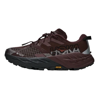 Кроссовки HOKA ONE ONE SPEEDGOAT 7 GORE-TEX для бега по пересеченной местности, женские, темно-бордовые | Китай.рф
