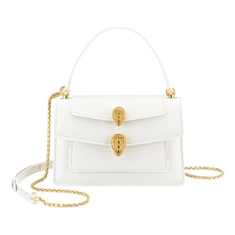 Сумка через плечо белая унисекс BVLGARI x ALEXANDER WANG 288739 | Китай.рф