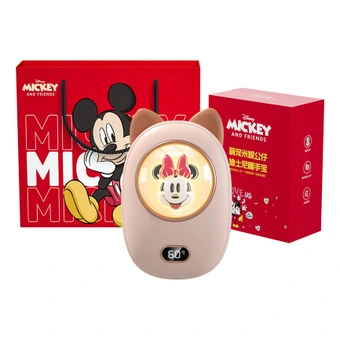 Теплоизлучатель Disney Микки/Минни портативный, 2 в 1 с пауэрбанком | Китай.рф