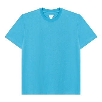 Футболка Bottega Veneta Crewneck T-Shirt мужская однотонная | Китай.рф