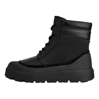 Ботинки зимние мужские UGG Neumel High, кожа, на шнуровке, черные | Китай.рф