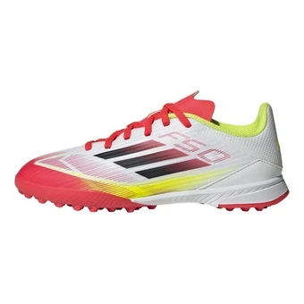 Бутсы детские футбольные Adidas F50 League белые | Китай.рф