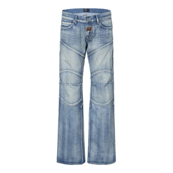 Джинсы Balenciaga Fitted Low-Waist женские светлые с заниженной талией | Китай.рф