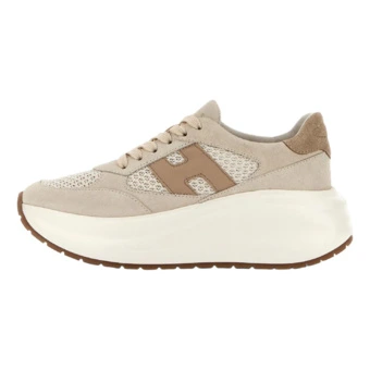 Кроссовки HOGAN Maxi I Active Low top Casual Shoes женские, коричневые | Китай.рф