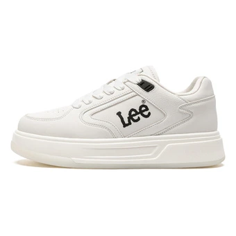 Кроссовки Lee White Sneakers Low top Skateboard Shoes Men's | Китай.рф