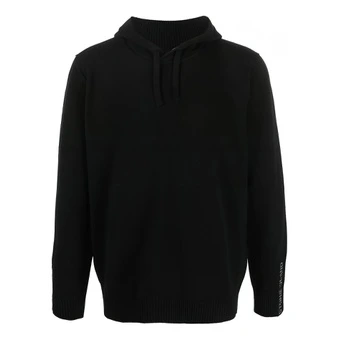 Толстовка STONE ISLAND классическая с капюшоном, мужская, черная | Китай.рф