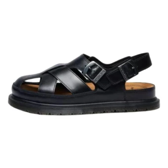 Римские сандалии Dr.Martens San Archive Fisherman Leather Unisex Black | Китай.рф