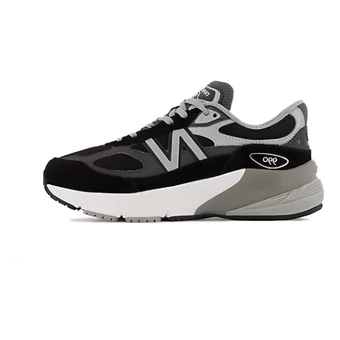 Кроссовки для бега New Balance 990 V6 детские, чёрно-серебристые | Китай.рф