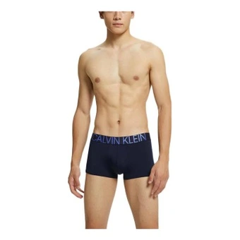 Трусы-боксеры Calvin Klein с логотипом, мужские, темно-синие | Китай.рф