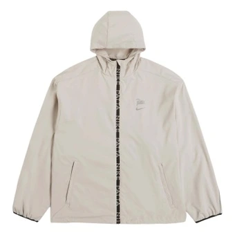Куртка Nike x Patta SS24 серая с капюшоном | Китай.рф
