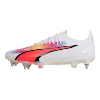 Бутсы футбольные PUMA Ultra Ultimate Mx SG красные с белым | Китай.рф