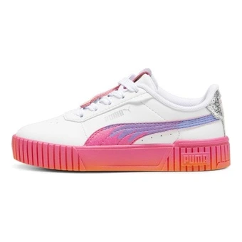 Детские скейт-кеды PUMA Carina 2.0 Trolls PS, бело-розовые | Китай.рф