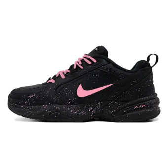 Кроссовки Nike Air Monarch 4 на толстой подошве черно-розовые | Китай.рф