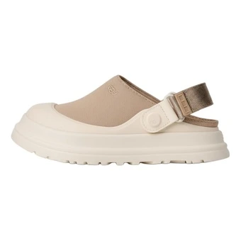 Детские повседневные кеды UGG GoldenGlow из канваса, бело-коричневые | Китай.рф