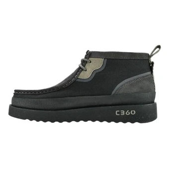 Короткие сапоги Clarks Wallabee Unisex Black | Китай.рф