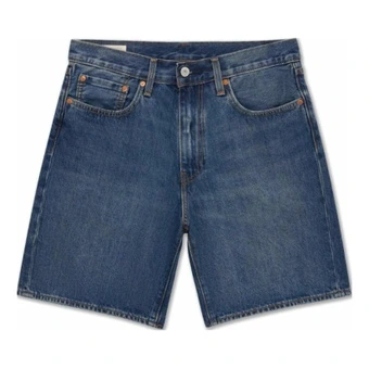 Шорты Levi's джинсовые мужские свободные темно-синие | Китай.рф