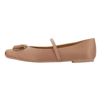 Туфли Мэри Джейн FERRAGAMO Vara женские бежевые | Китай.рф