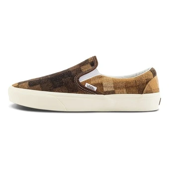Кроссовки Vans Classic Slip-On коричневые | Китай.рф